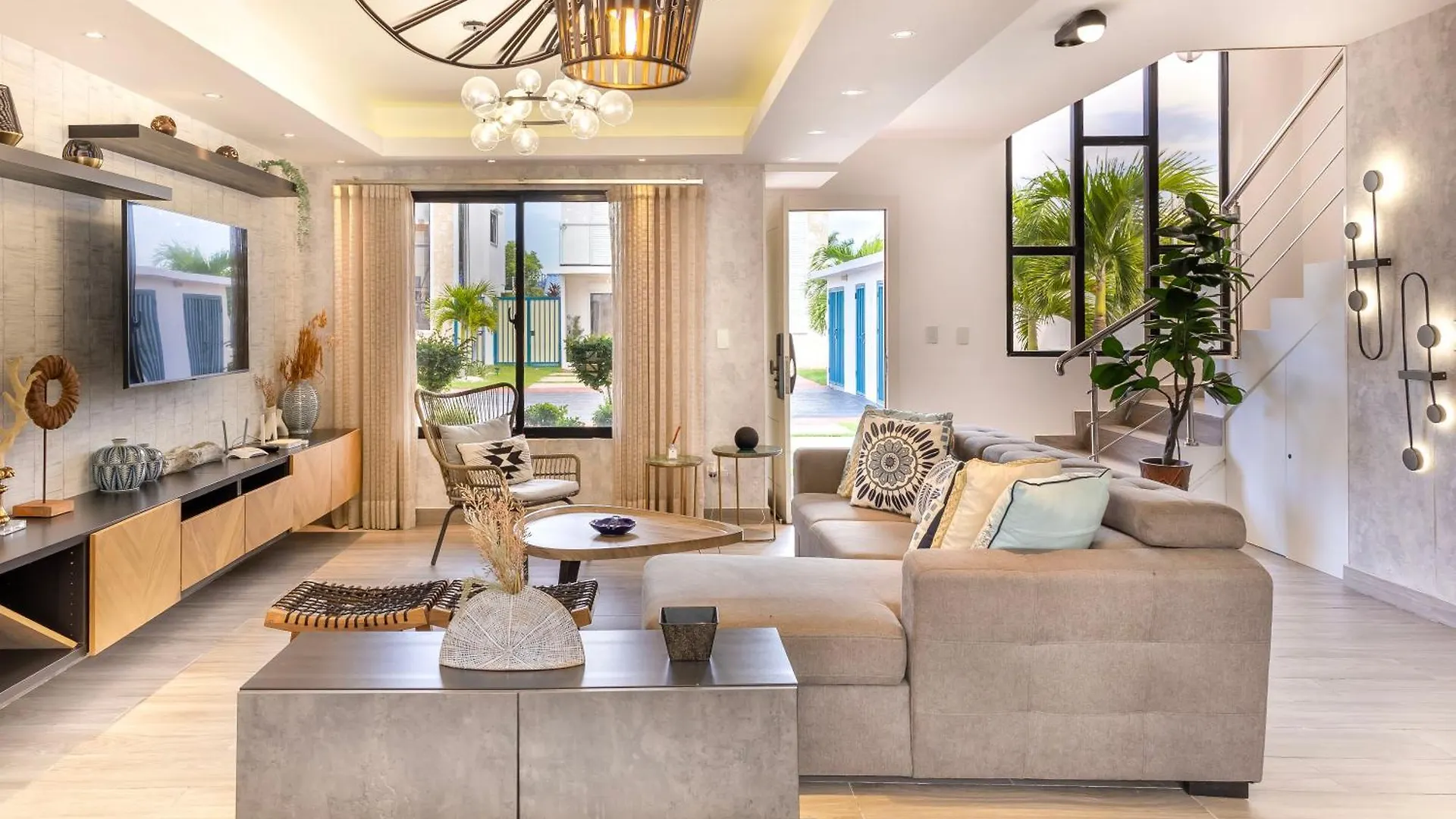 Lujosa Villa Downtown Punta Cana, 3H, 3B C/Piscina